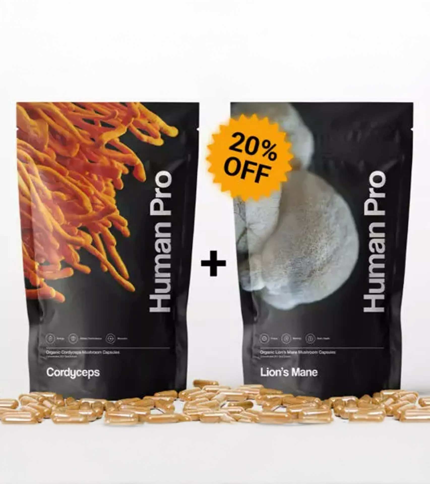 Lion’s Mane + Cordyceps Bundle